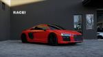 Audi R8 V10 Plus by RACE! on ADV.1 Wheels 2016 года